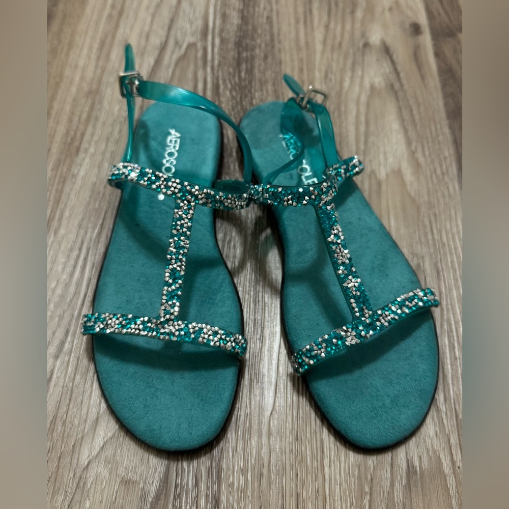 Aerosole Turquoise Sandals